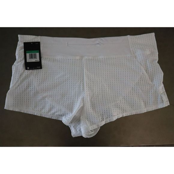 Nike NESSA212 100 Women's Sz XL White Essential Mesh Swim Shorts $66+ - Picture 2 of 10